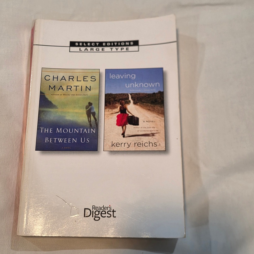 Reader's Digest Select Editions Vol 178 Large Type White Excellent 2-in-1 Book